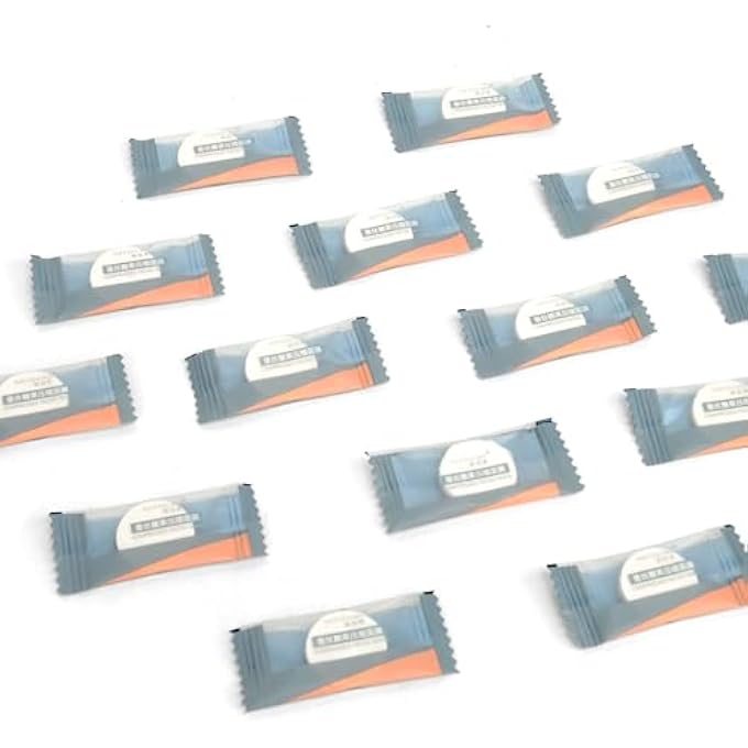 Azonee 100 قطعة قناع وجه مضغوط، قناع تجميل يمكن التخلص منه، قناع وجه مضغوط تجميل DIY، ورق قناع وجه طبيعي للعناية بالبشرة مع وعاء قناع - Image 4